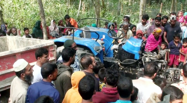 টাঙ্গাইলে ট্রাক্টরচাপায় বৃদ্ধ নিহত